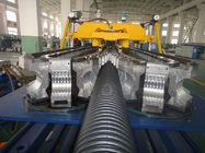 Linea di produzione ondulata doppia del tubo di HDPE/PP, attrezzatura di produzione ondulata del tubo