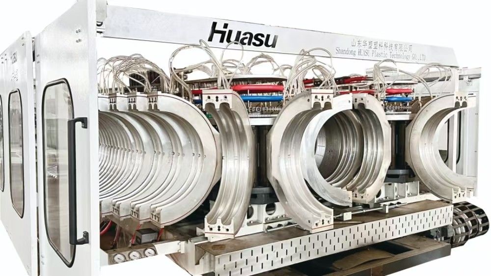 linea di estrusione tubi HDPE