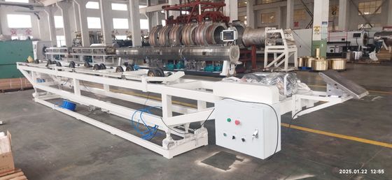 32-1600mm Diameter Double Wall Corrugated Pipe Extrusion Line With Siemens Main Electrical Parts And Water Or Air Cooling