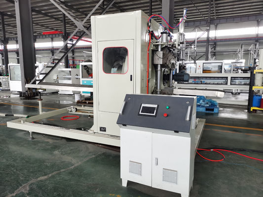 PE / PP / PVC Double Wall Corrugated Pipe Extrusion Line With 38CrMoALA Screw Material And Siemens Motor