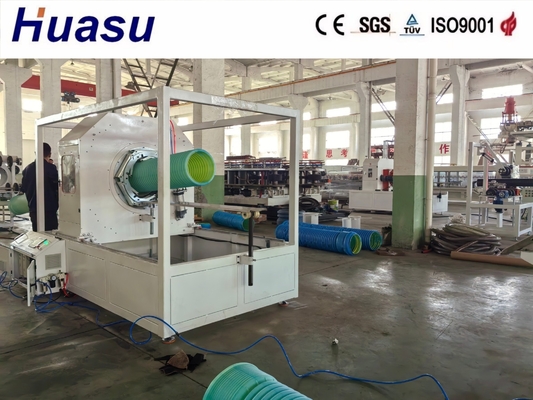 HDPE Double Wall Corrugated Pipe Extrusion Line 500-2000Kg/h