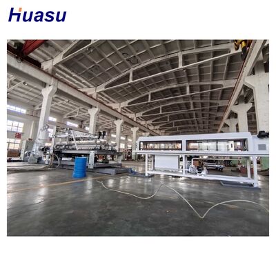 HDPE Pipe Extrusion Line for Double Wall Corrugated Pipe with Siemens PLC Control and 100-2000kg/h Production Capacity