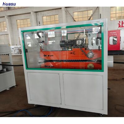 Single Wall Corrugated Pipe Extrusion Line with PLC Control System and Schneider/Siemens Electric Components Featuring Barrel Nitriding Depth 0.4 to 0.7 Mm