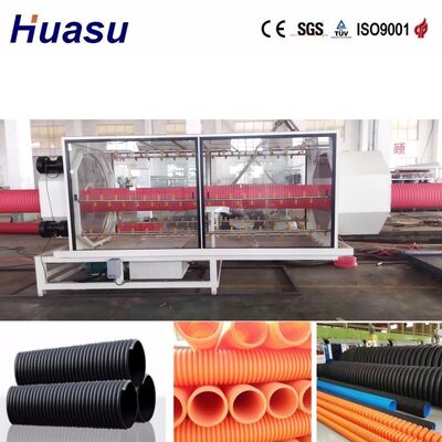 PLC Controlled Double Wall Corrugated Pipe Extrusion Line with 32-1600mm Pipe Diameter for High Productivity