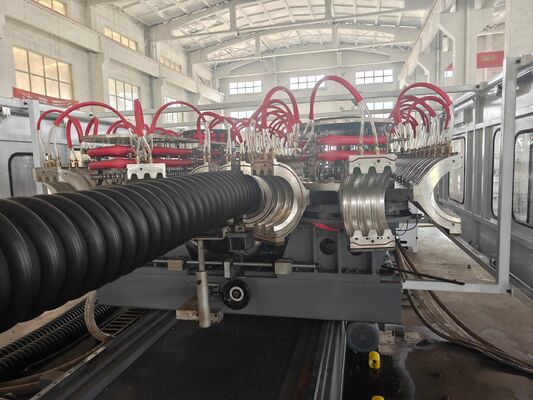 SBG300 Single wall Sprial Corrugated Pipe High Speed Extrusion Line