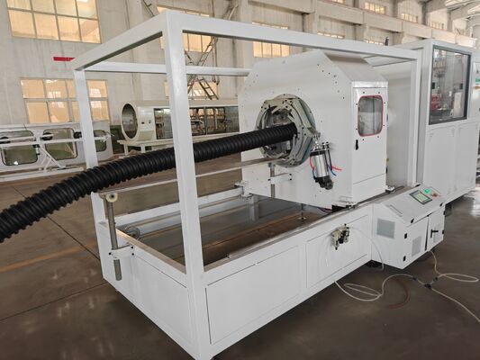 SBG300 Single wall Sprial Corrugated Pipe High Speed Extrusion Line