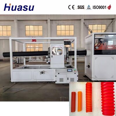 Fully Automatic Spiral Pipe Extrusion Line for HDPE PE PP PVC MPP Materials with 32mm - 2000mm Pipe Diameter Range