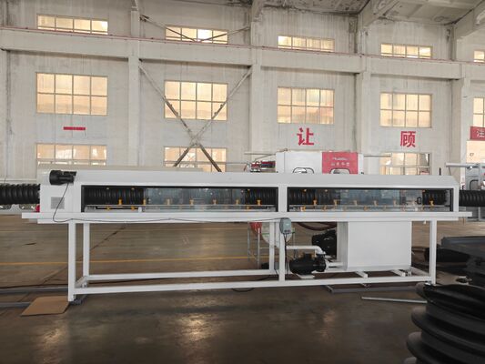 DWC Pipe Extrusion Line Compatible with PVC PE MPP PA HDPE Plastic Pipe Extrusion Line Systems