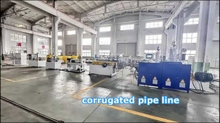 Linea di produzione di tubi corrugati a doppia parete | Alto rendimento e campanello online