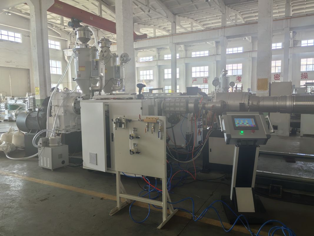 Linea di estrusione automatica di tubi DWC ad alta produttività per il drenaggio e le acque reflue