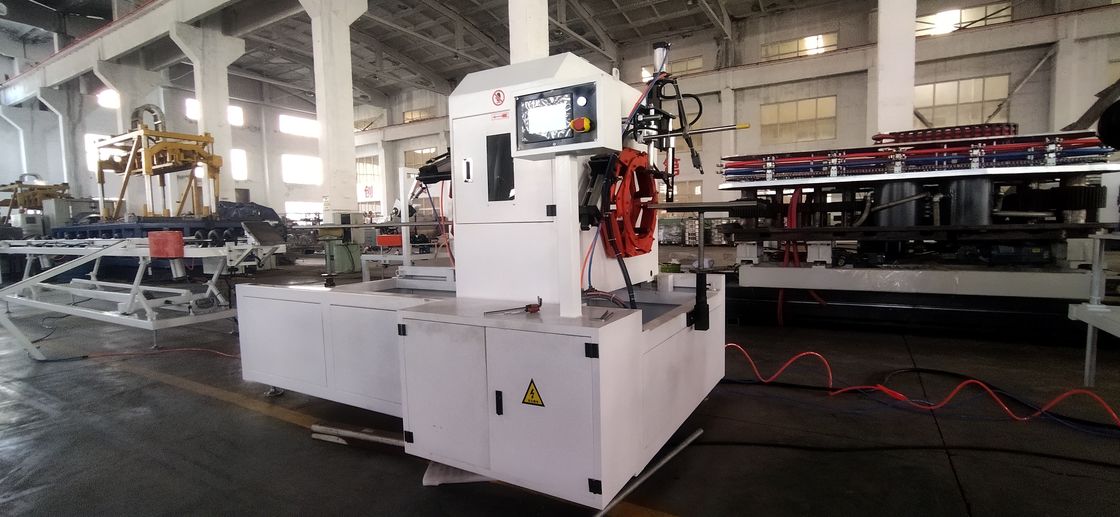 Linea di estrusione per tubi corrugati a doppia parete con raffreddamento ad acqua o aria, con componenti elettrici principali Siemens e durezza del cilindro HV>940