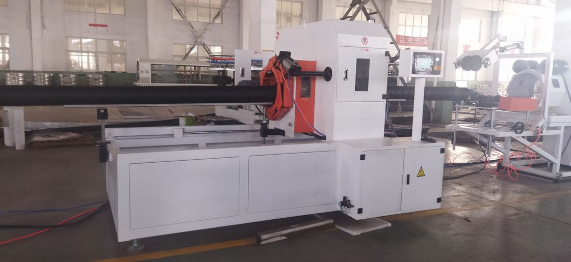 Linea di estrusione di tubi corrugati a doppia parete automatizzata e computerizzata con motore Siemens e capacità di 8-15 kg/h