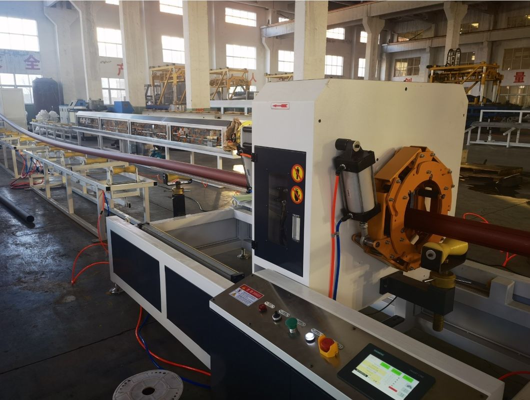 Linea di estrussione di tubi in HDPE con motore WEG Siemens Beide Motor per la selezione di materiali di lavorazione in PE PP HDPE PVC