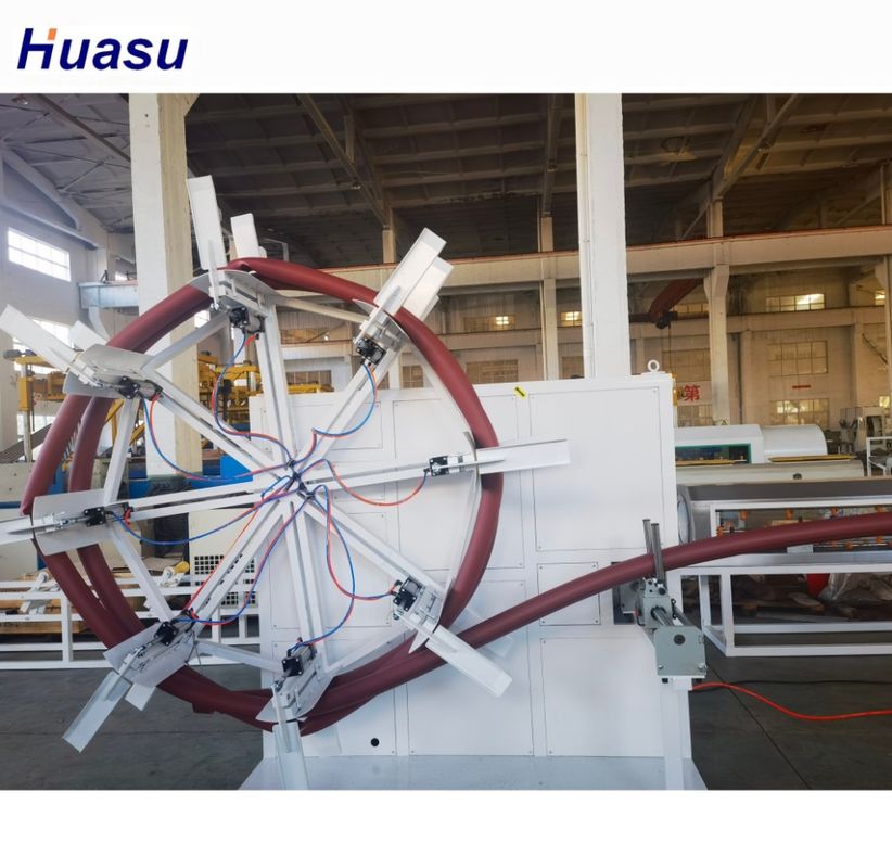 Linea di estrusione di tubi HDPE a parete solida controllata da PLC per soluzioni versatili e personalizzabili