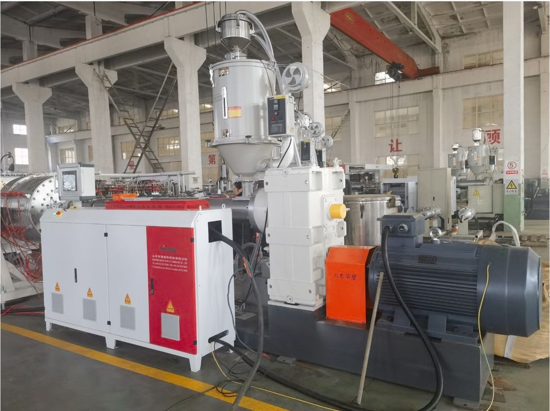 Siemens Parts Electric HDPE Solid Wall Pipe Extrusion Machine per la produzione di precisione