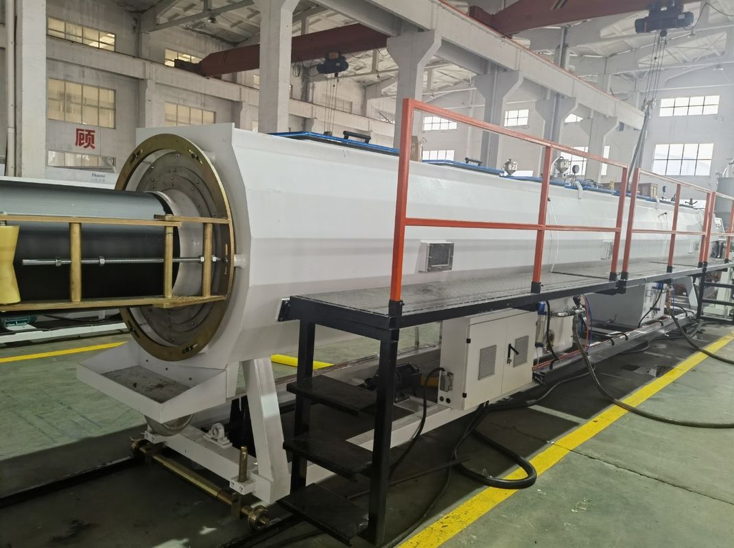 Siemens Parts Electric HDPE Solid Wall Pipe Extrusion Machine per la produzione di precisione