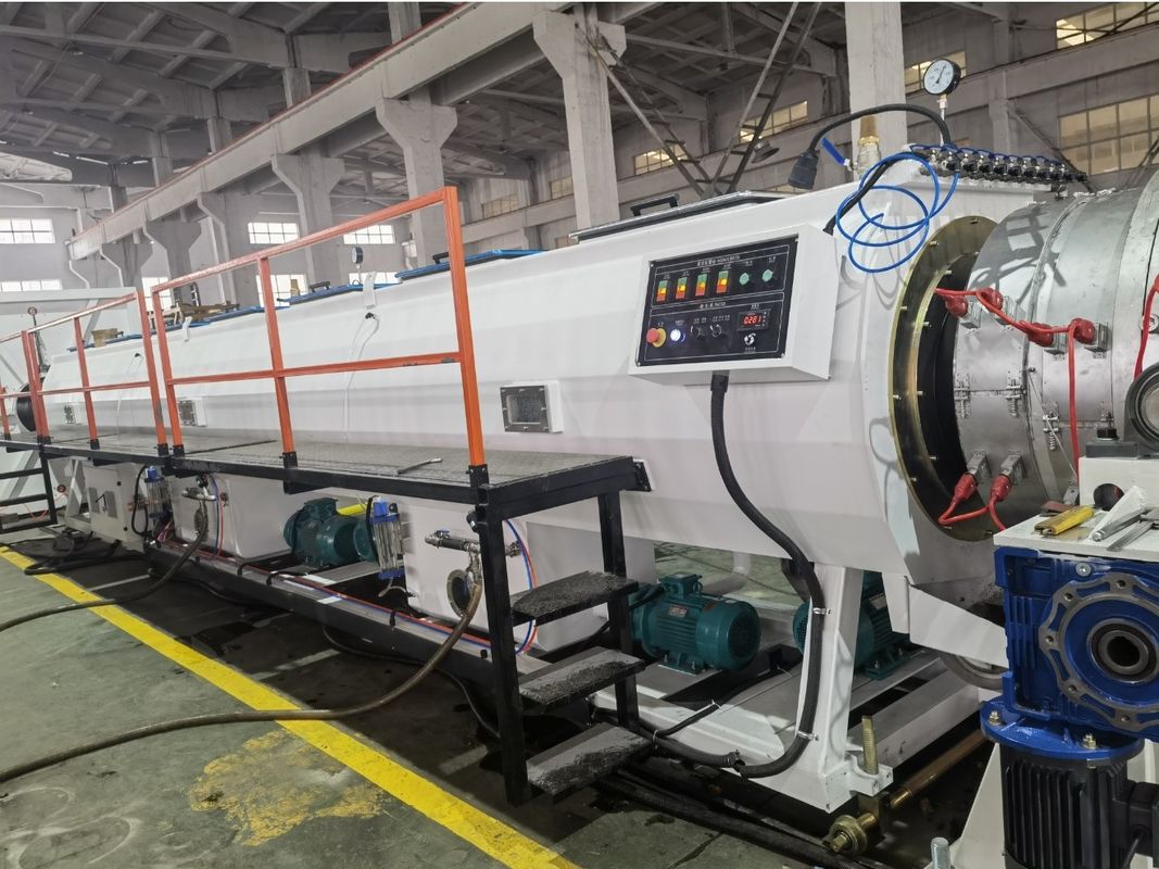 Siemens Parts Electric HDPE Solid Wall Pipe Extrusion Machine per la produzione di precisione
