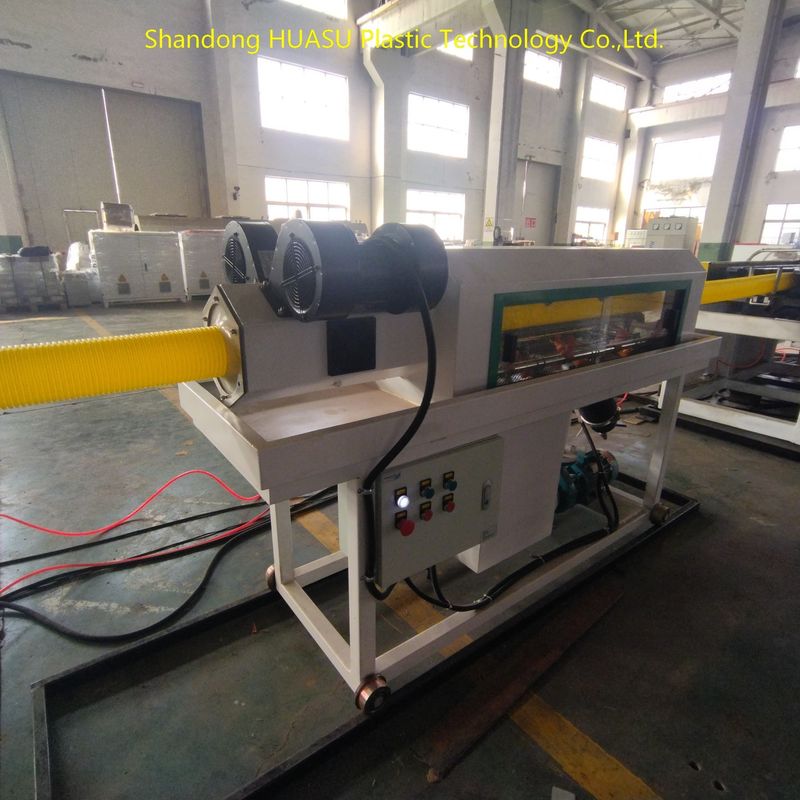 Linea di estrusione automatica di tubi di plastica con Siemens ABB principale raffreddamento dell'aria elettrico e dell'acqua per uscita personalizzabile