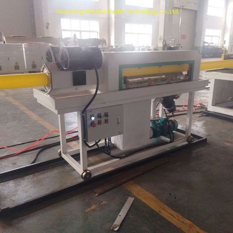 Linea di estrusione automatica di tubi di plastica con Siemens ABB principale raffreddamento dell'aria elettrico e dell'acqua per uscita personalizzabile