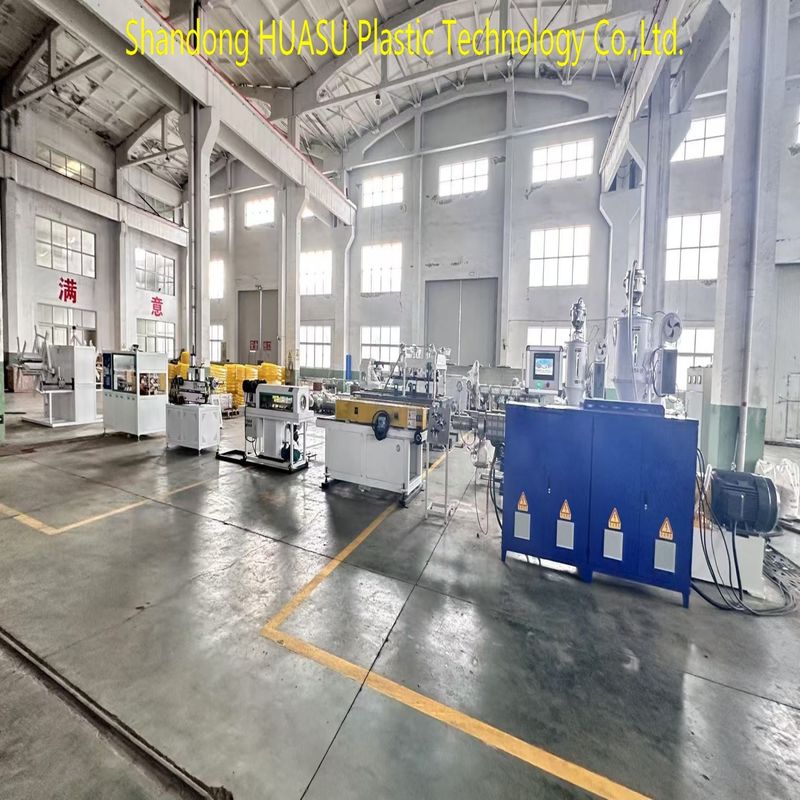 Macchina professionale per la produzione di tubi ondulati con Siemens/ABB Electrical, velocità di linea 2-20m/min e potenza personalizzabile