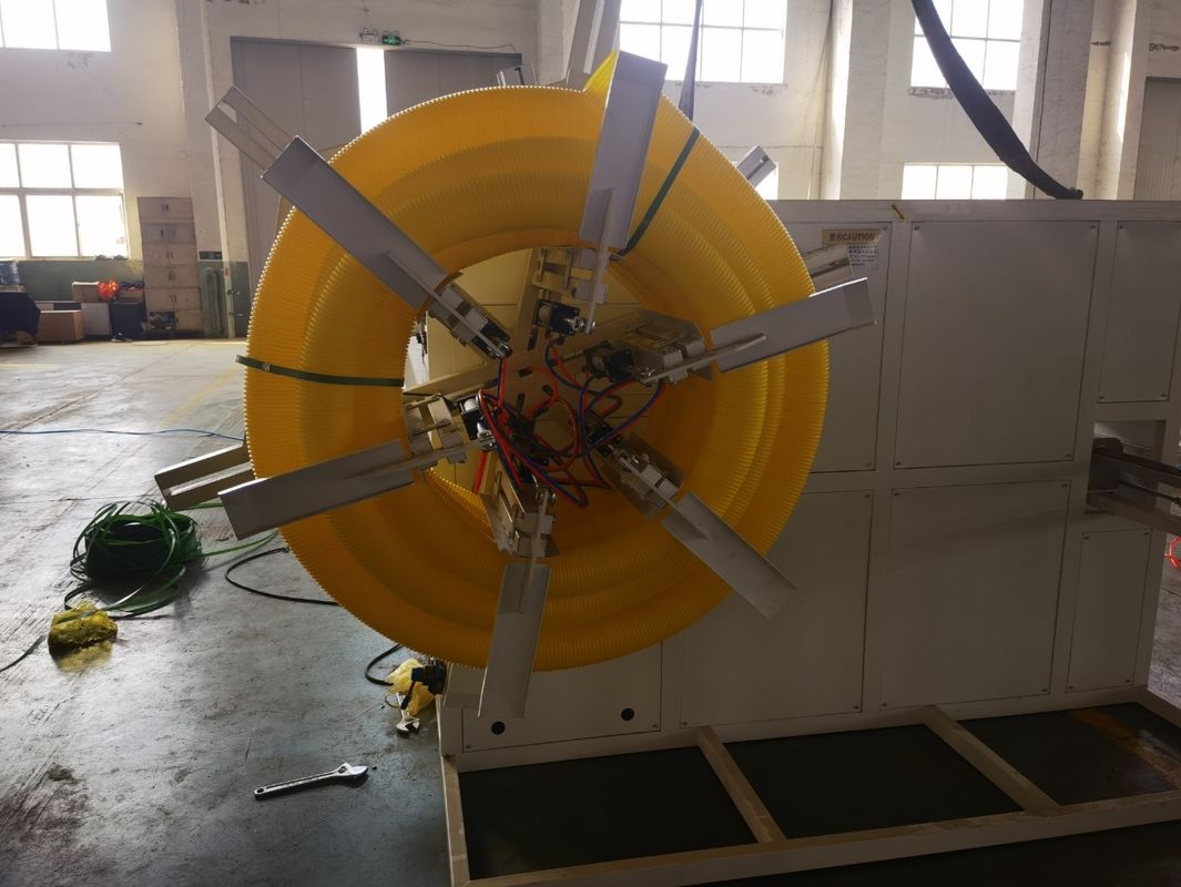 Linea di estrusione di tubi ondulati a doppia parete con componenti elettrici Siemens Inverter