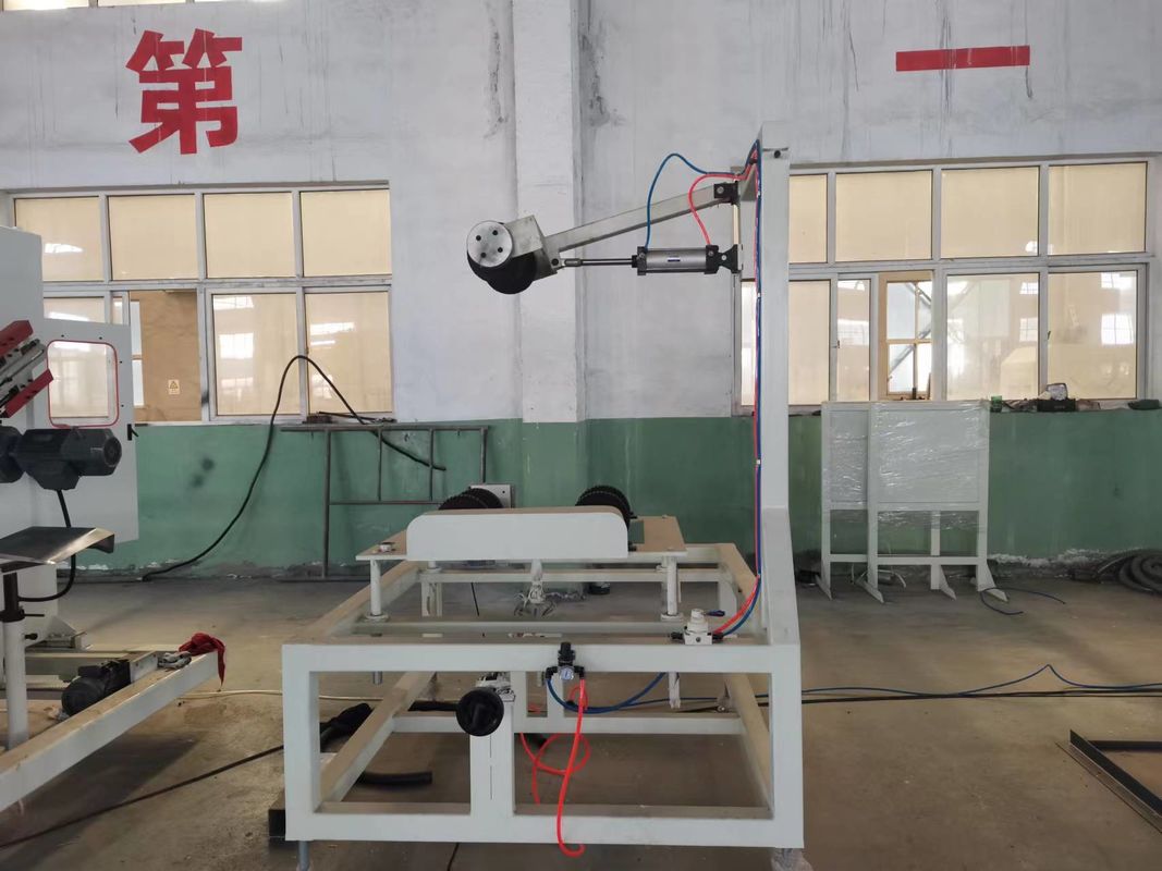 Siemens PLC Controlled Corrugated Pipe Extrusion Line Production Machine con profondità di nitrurazione di 0,4-0,7 mm