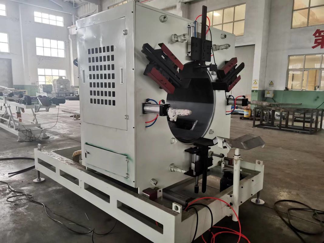 Siemens PLC Controlled Corrugated Pipe Extrusion Line Production Machine con profondità di nitrurazione di 0,4-0,7 mm