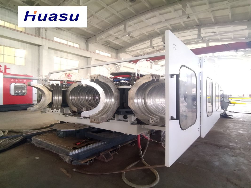 Sistema di controllo PLC e linea di estrusione tubi DWC con touch screen per produzione personalizzabile