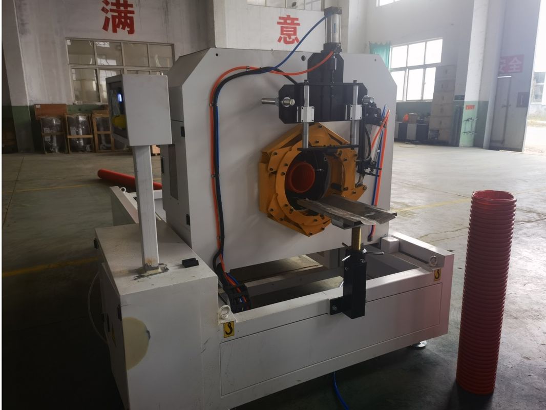 Linea di estrusione per tubi corrugati a doppia parete personalizzabile per fognature, materiale stampo in fusione 40cr