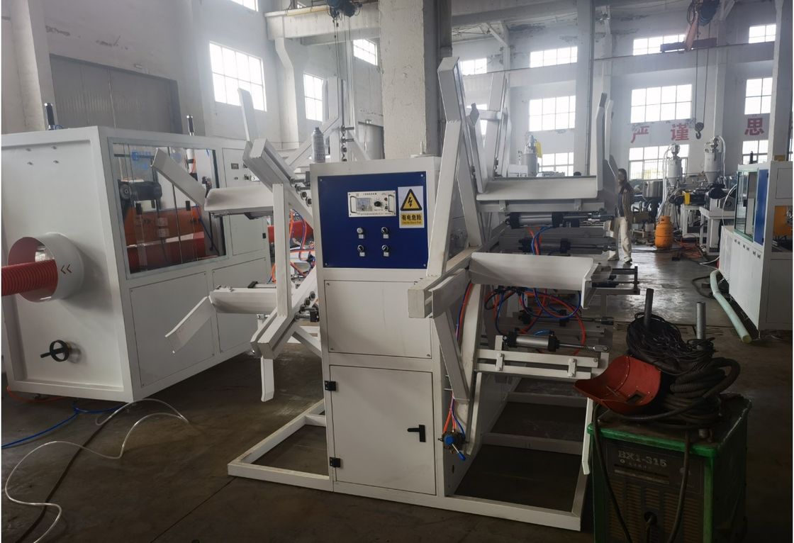 Linea di estrusione per tubi corrugati a doppia parete personalizzabile per fognature, materiale stampo in fusione 40cr