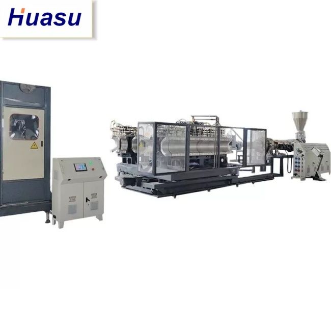 DWC Pipe Extrusion Line con 32-1600mm di diametro di tubo 60-2000kg/h Capacità e Siemens PLC Technology