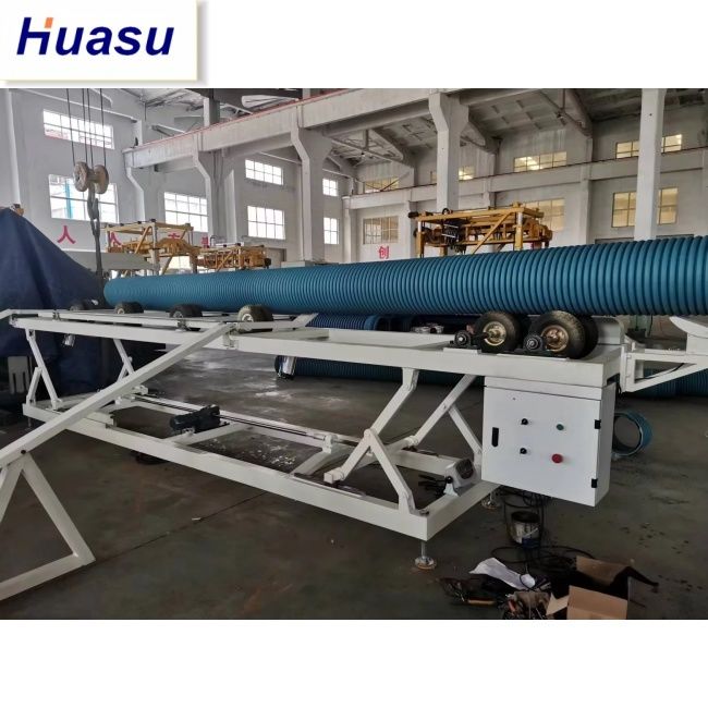 Estrusore per tubi DWC con controllo PLC per linea di produzione di tubi corrugati a doppia parete da 32-1600 mm Design a risparmio energetico