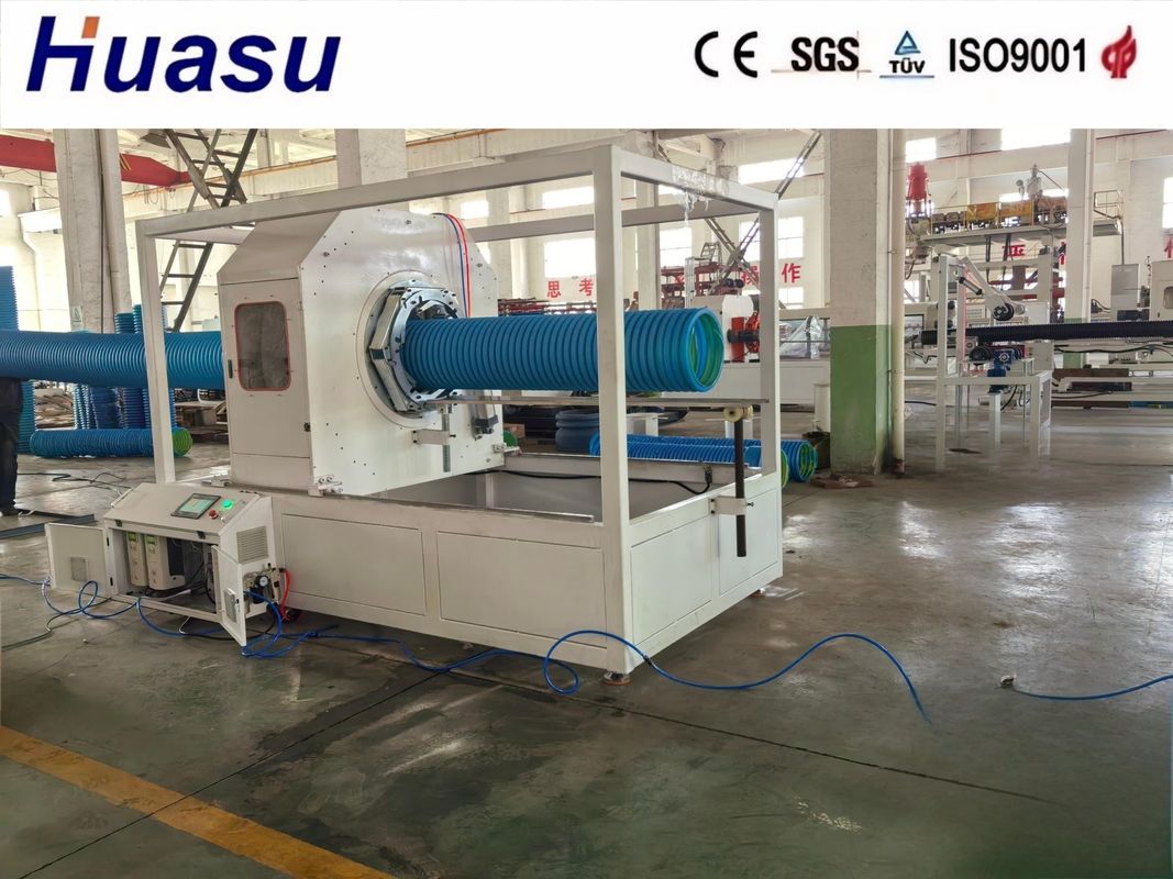 Linea di estrusione tubi Siemens HDPE 500-2000Kg/h Doppia Parete Corrugata