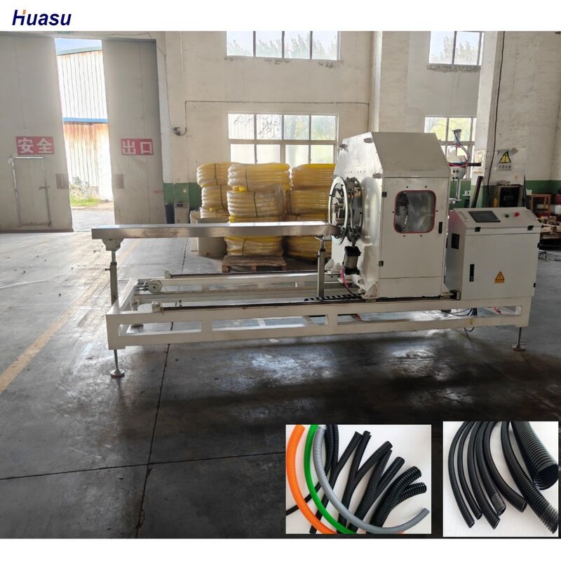 Siemens Componenti elettrici principali Linea di estrusione di tubi ondulati a doppia parete con 48 stampi e funzionalità di raffreddamento ad acqua