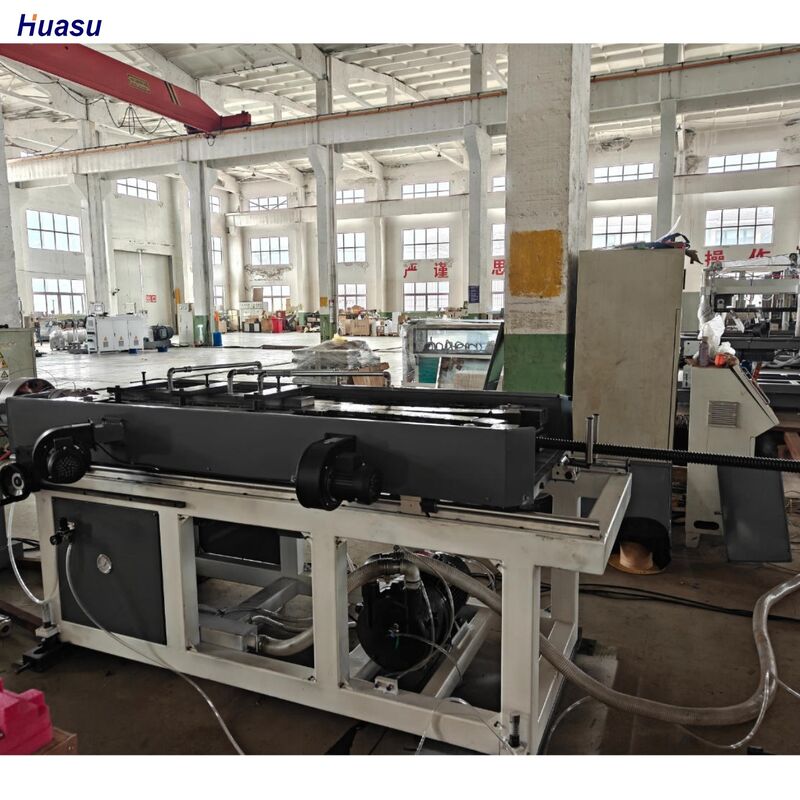 Linea di estrusione di tubi ondulati a parete singola in acciaio con componenti elettrici Schneider Siemens, garanzia di 1 anno e profondità di nitrurazione del barile 0,4 mm