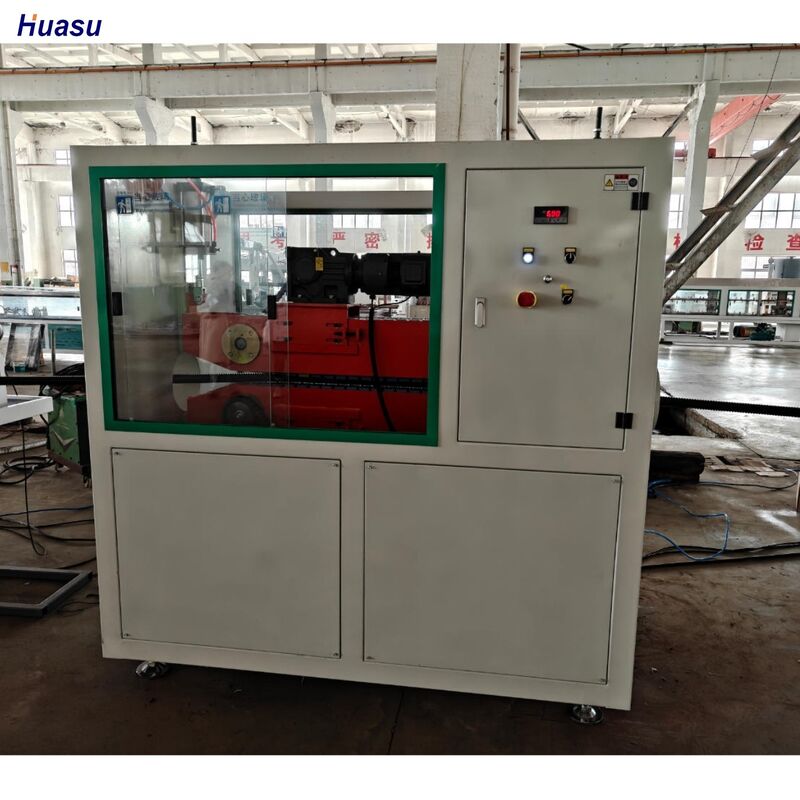 Linea di estrusione per tubi corrugati a parete singola con motore Siemens completamente automatico, con diametro massimo del tubo di 110 mm