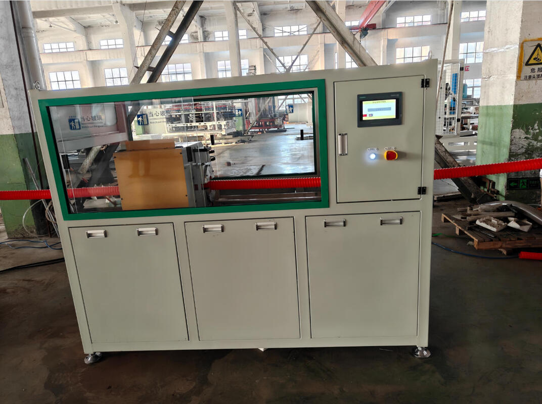 Linea di estrusione di tubi ondulati a parete singola con rapporto Ld 33/38/40 e alimentazione automatica per la produzione di tubi di plastica