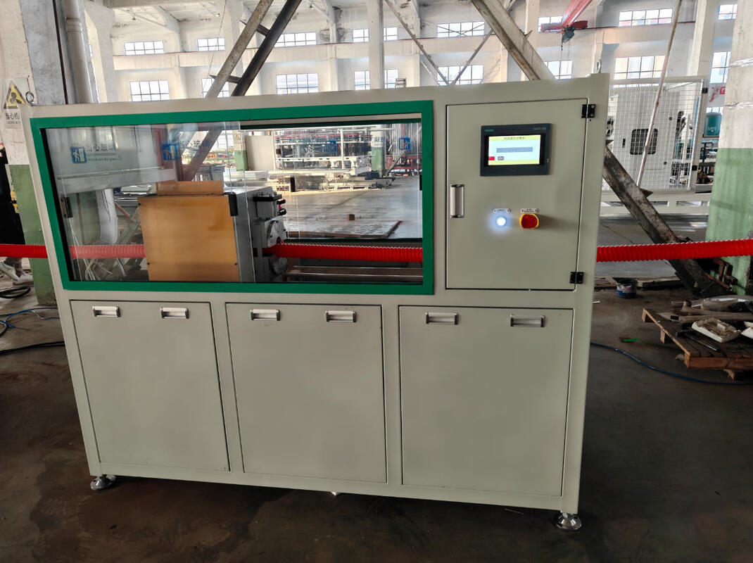 Linea di estrusione di tubi ondulati a doppia parete con regolatore di frequenza Siemens e materiale di ingranaggio 20CrMnTi per alta stabilità