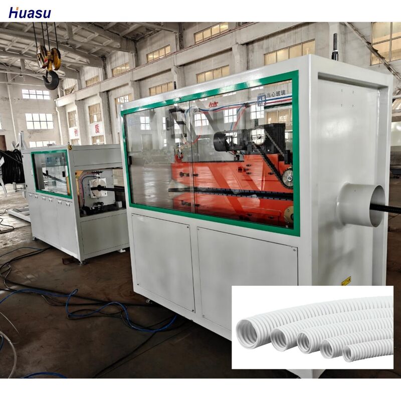 Linea di produzione di tubi ondulati a parete singola, compresa la Siemens Schneider Main Electrics