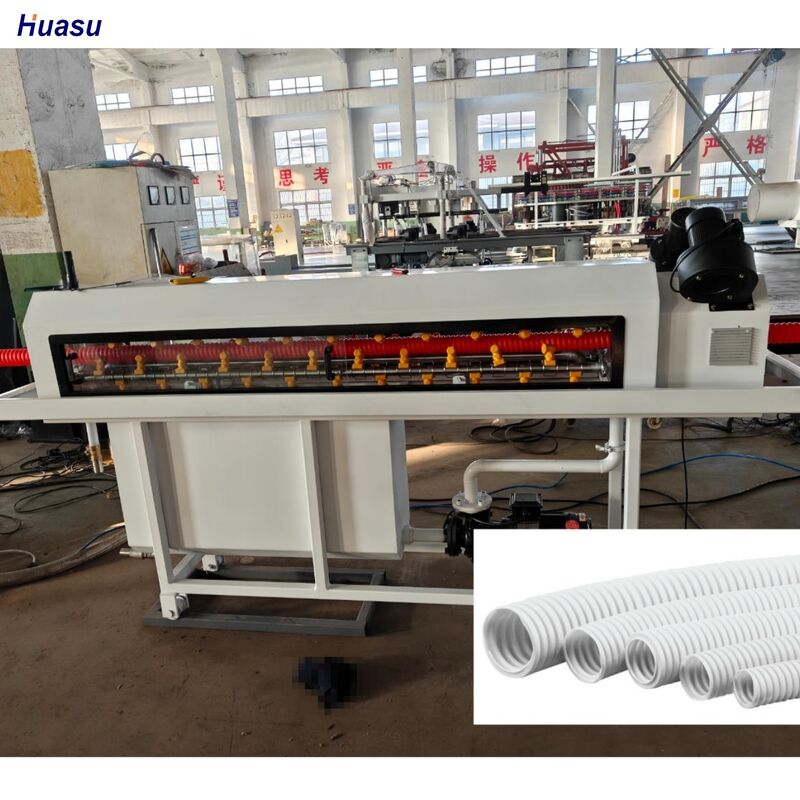 Macchina di estrussione per tubi ondulati a doppia parete in HDPE PP PVC ottimizzata per applicazioni industriali di estrusione di tubi