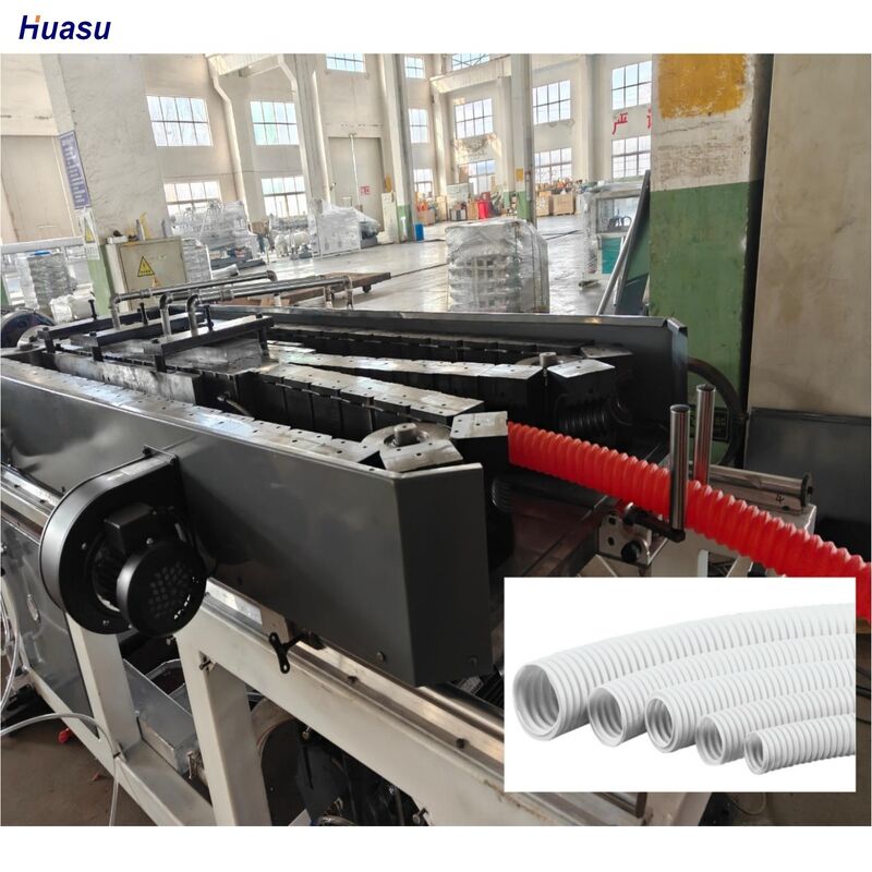 Linea di estrusione per tubi corrugati a parete singola ad alta vendita, macchina estrusionatrice, macchina per la produzione di tubi per la produzione di tubi
