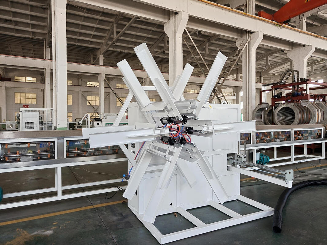 Linea di estrusione di tubi a spirale senza polvere con opzioni da semiautomatiche a completamente automatiche per la gestione del flusso di lavoro