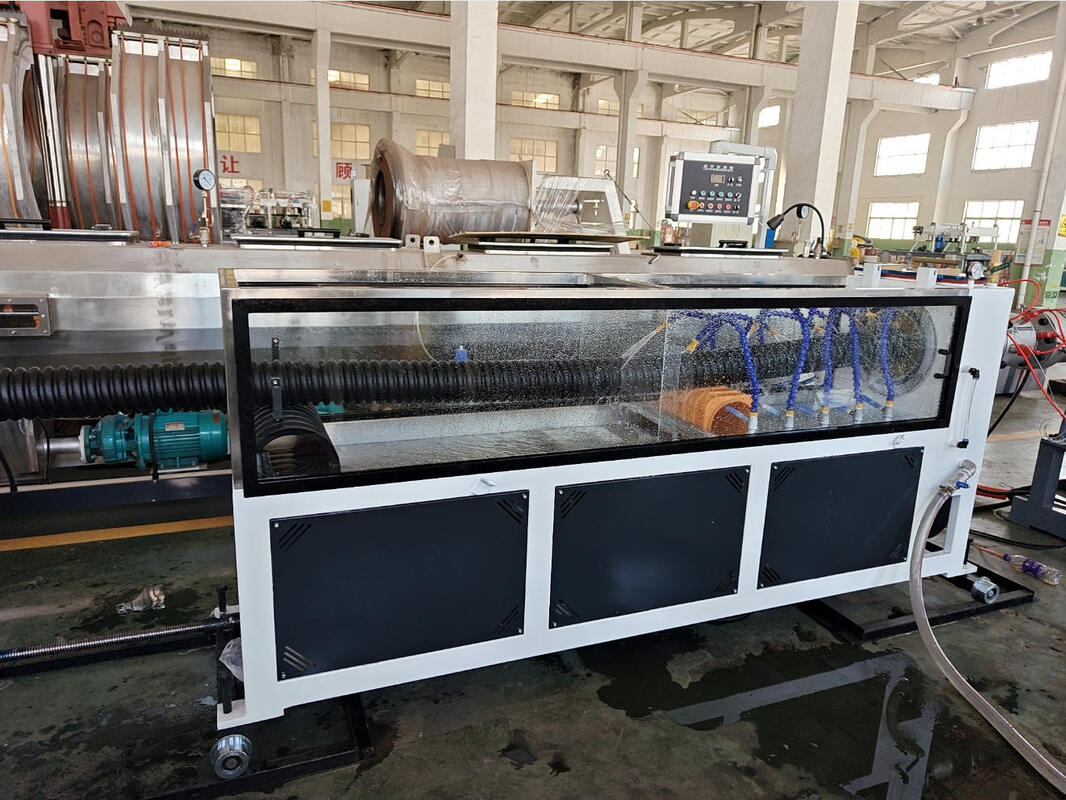 Linea di estrusione per tubi a parete singola tipo spirale da semiautomatica a completamente automatica Opzioni Forma del tubo con campione o disegno