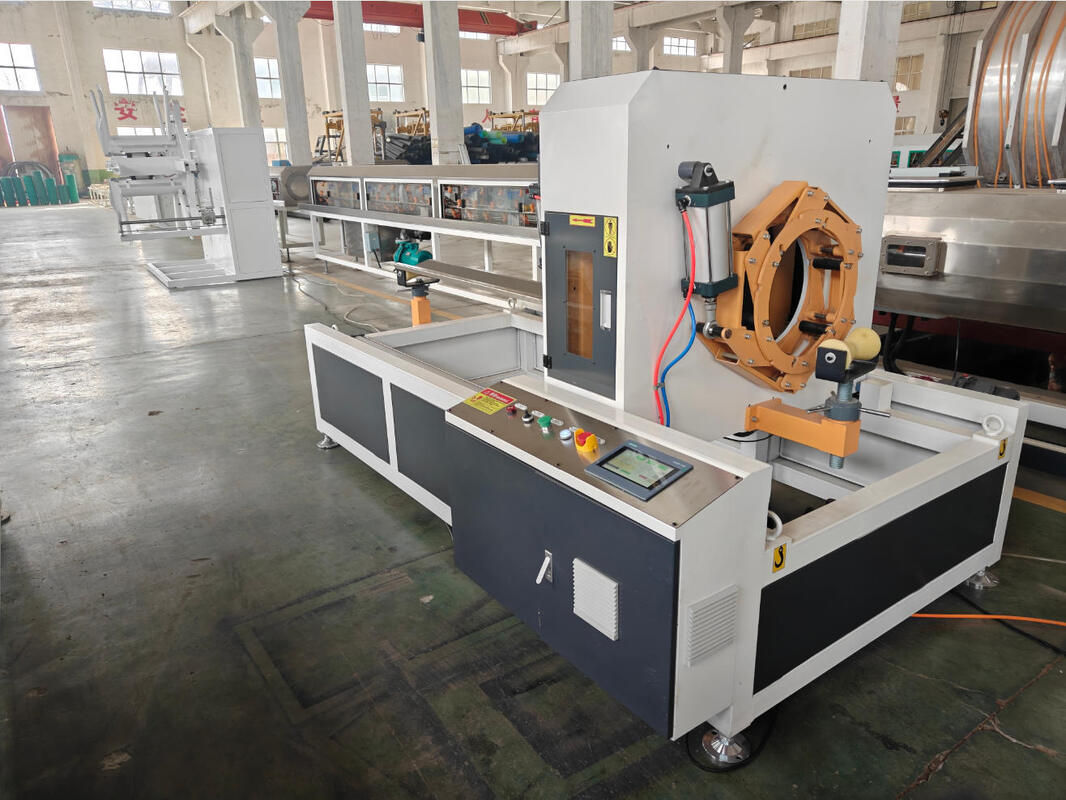 Linea di estrusione del tubo a spirale di controllo PLC Manipolazione del tubo Dimensione 40-4000mm e forma del tubo Con esigenze del cliente campione o disegno