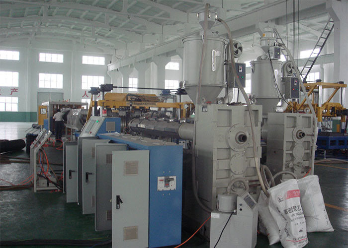 Macchinario ondulato del tubo del doppio strato dell'HDPE pp DWC con il sistema di Siemens HMI