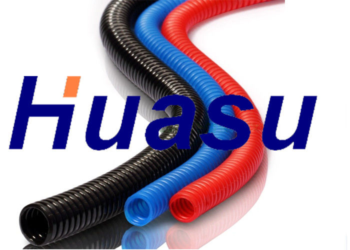 Macchinario ondulato a parete semplice del tubo del PE per i cavi e la fune che passano la linea dell'estrusione dei tubi