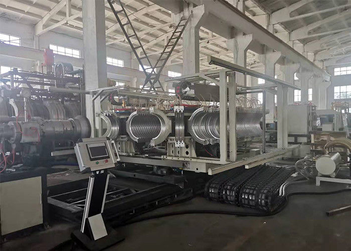 Espulsore ondulato doppio a parete semplice del tubo del PE dei pp ad alta velocità che fa macchina