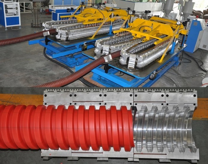 Trasporto della linea di produzione a spirale del tubo del gas 37kw 180kg/H