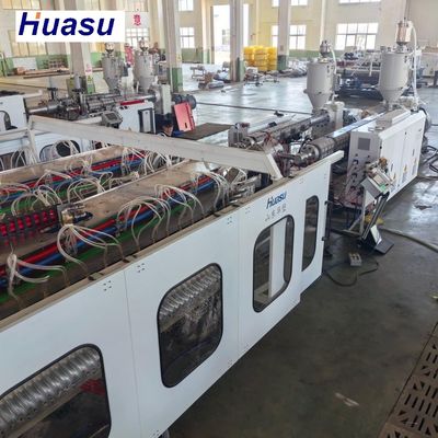 DWC Pipe Extrusion Line with 60-2000kg/h Capacity, Siemens PLC System, and Online Belling for Corrugated Pipe Production