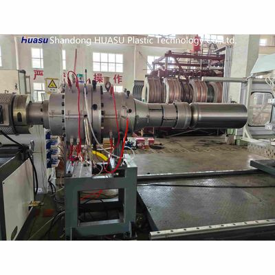 High Output 500-2000Kg/H PVC Pipe Extrusion Line with 32-1600mm Pipe Diameter and Conical Double Screw Extruder